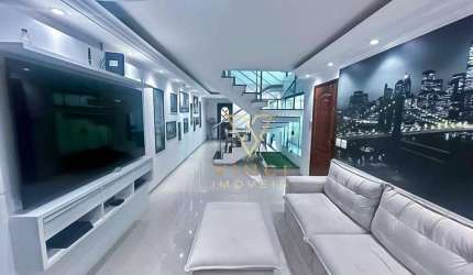 Sobrado com 3 dormitórios à venda, 233 m² por R$ 2.500.000,00 - Anália Franco - São Paulo/SP