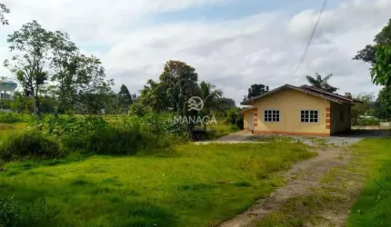 Chácara 10.000m² com casa para venda localizado no bairro Sertãozinho, Barra Velha - SC