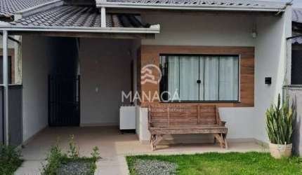 Casa para venda, 2 quartos, 60m² no bairro Vila Nova em Barra Velha - SC