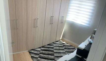 Apartamento com 2 dormitórios à venda, 46 m² por R$ 280.000,00 - Areia Branca - Santos/SP