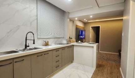 Apartamento com 1 dormitório à venda, 54 m² por R$ 477.000,00 - Gonzaga - Santos/SP