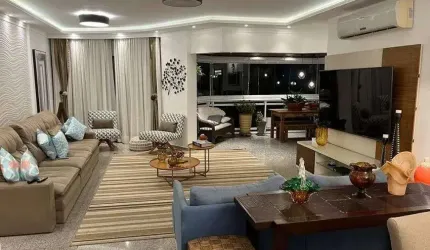 Apartamento com 4 dormitórios à venda, 204 m² por R$ 1.850.000,00 - Gonzaga - Santos/SP