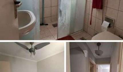 Apartamento com 3 dormitórios à venda, 72 m² por R$ 320.000 - Aparecida - Santos/SP