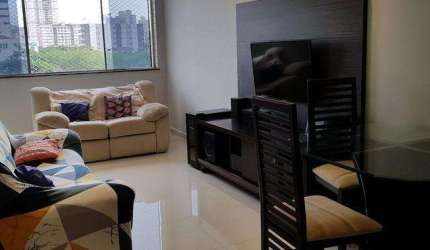 Apartamento com 2 dormitórios à venda, 73 m² por R$ 470.000,00 - Marapé - Santos/SP