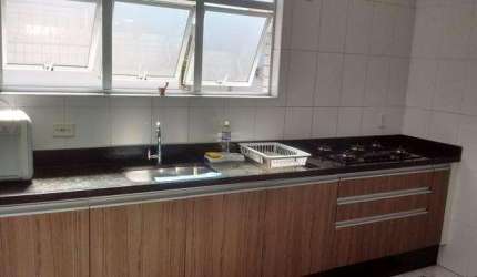 Apartamento residencial à venda, Marapé, Santos.