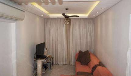 Apartamento com 2 dormitórios à venda, 75 m² por R$ 390.000,00 - Estuário - Santos/SP