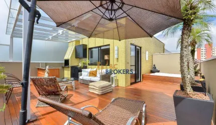 Cobertura Duplex no São Francisco - Próximo Shopping Muller - Curitiba
