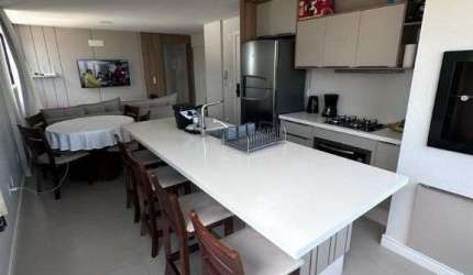 Apartamento mobiliado quadra mar, com 3 dormitórios à venda, 96 m² por R$ 1.280.