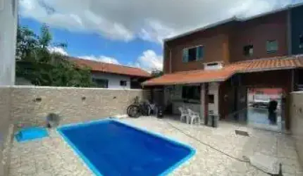 Sobrado com Piscina 3 dormitórios  à venda, 124 m² - Nossa Senhora da Paz - Baln