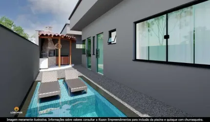 Casa com 2 dormitórios à venda, 84 m²  - Itacolomi - Balneário Piçarras/SC