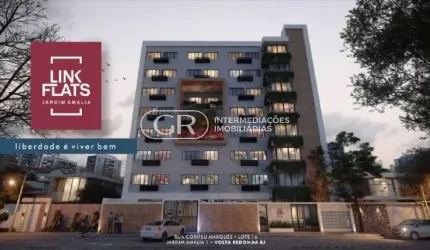 Apartamento com 1 quarto à venda no Jardim Amália, Volta Redonda , 18 m2 por R$ 182.000