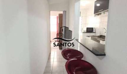 Apartamento Living dividida em 2 dormitórios em Santos-SP