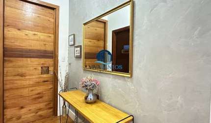 Apartamento no Boqueirão em Santos/SP  na quadra da praia.