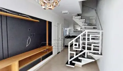 CASA EM CONDOMINIO,2 Dormitorio(s) bairro Chácaras Reunidas São Jorge VILLAGIO CAPRESE - RESIDENCIAL