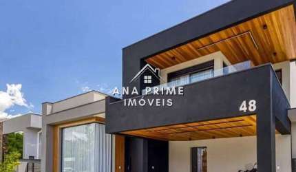 Sobrado 323m² - 4 suítes, 2 com closet - Condomínio Residencial Mont Blanc