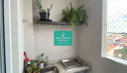 Apartamento 52m² á venda - 2 dormitórios - Parque Res. Flamboyant