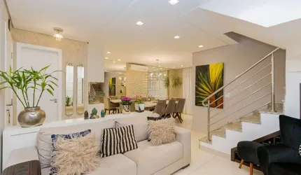 Casa em condomínio fechado com 4 quartos à venda na Rua Francisco Castellano, Jardim das Américas, Curitiba, 200 m2 por R$ 1.380.000