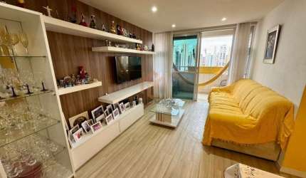 Cód: 334 - Apto Mobiliado com 98m² 3 quartos 2 suítes em Boa Viagem  -  Recife