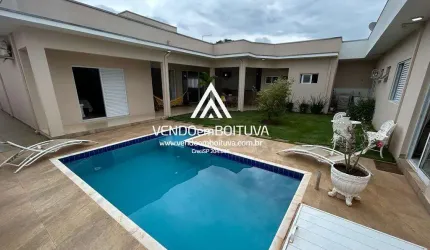 Casa em Condomínio para Venda em Boituva, Portal das Estrelas I, 5 dormitórios, 5 suítes, 7 banheiros, 6 vagas
