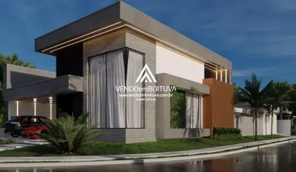Casa em Condomínio para Venda em Boituva, Portal das Estrelas I, 3 dormitórios, 3 suítes, 5 banheiros, 2 vagas