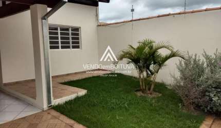 Casa para Venda em Boituva, Residencial Vitória, 3 dormitórios, 1 suíte, 2 banheiros, 2 vagas