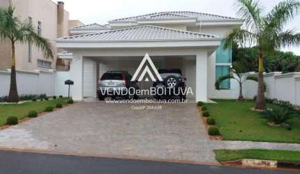 Casa em Condomínio para Venda em Boituva, Portal das Estrelas, 3 dormitórios, 2 suítes, 4 banheiros, 4 vagas