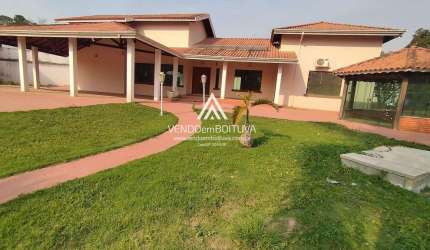 Casa em Condomínio para Venda em Boituva, Condomínio Residencial Saint Claire, 5 dormitórios, 2 suítes, 6 banheiros, 8 vagas