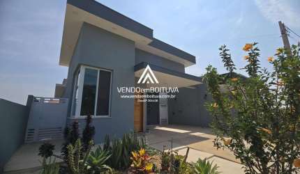 Casa em Condomínio para Venda em Boituva, Tropicália Garden, 3 dormitórios, 1 suíte, 3 banheiros, 4 vagas