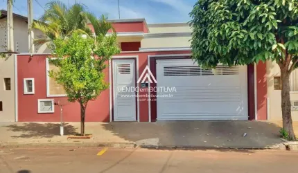 Casa para Venda em Boituva, Recanto das Primaveras I, 3 dormitórios, 1 suíte, 2 banheiros, 2 vagas