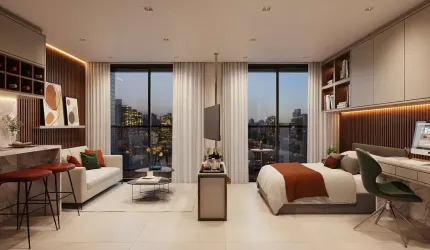 Kitnet / Stúdio à venda na Avenida Visconde de Guarapuava, 3070, Centro, Curitiba, 23 m2 por R$ 362.000