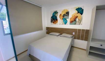 Vendo excelente studio no House Pituba, porteira fechada