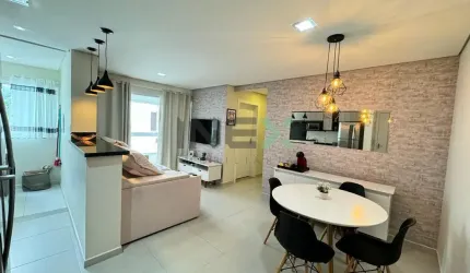 Apartamento mobiliado 2 dormitórios 1 vaga Bairro Rio Pequeno em Camboriú - SC