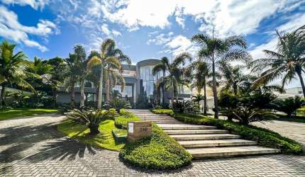 Magnífica Mansão à Venda Condomínio Mansões Barra da Tijuca de 1400m² em Terreno de 1100m²  5 Suítes Piscina Sauna Varanda Gourmet Elevador 4 Vagas