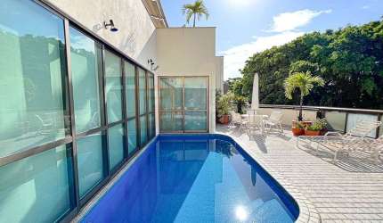 Espetacular Cobertura à Venda no Jardim Oceânico de 476m² com 4 Quartos Sendo 2 Suítes 1 Master com Closet Varanda Gourmet Piscina Sauna 3 Vagas Garag