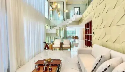 Casa luxuosa, porteira fechada tem 600 metros quadrados com 4 suítes em Alphaville 1 Salvador