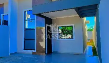 Residência moderna  e ótimo aproveitamento de espaço 1 suíte e 2 quartos piscina