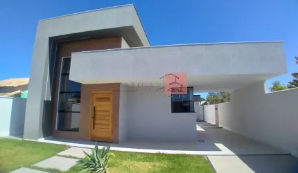 Casa com 3 quartos à venda na Rua Gutemberg Cabral Francisco, Jardim Atlântico Leste (Itaipuaçu), Maricá, 125 m2 por R$ 730.000