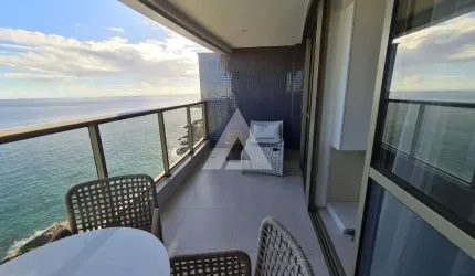 Apartamento na Ondina PORTEIRA FECHADA com 1 quarto, 44m² à venda por R$ 1.300.000,00