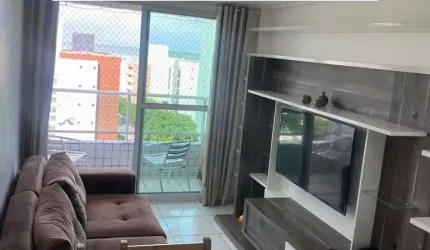 Apto 2 quartos, sendo uma suíte com varanda em cabo branco, João pessoa- PB