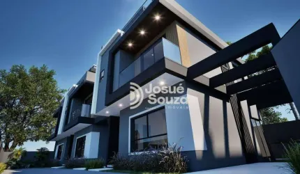 Sobrado com 4 dormitórios à venda, 158 m² por R$ 1.090.000,00 - Água Verde - Curitiba/PR