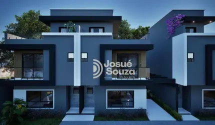 Sobrado com 4 dormitórios à venda, 157 m² por R$ 1.090.000,00 - Água Verde - Curitiba/PR