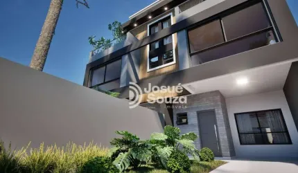 Sobrado com 4 dormitórios à venda, 191 m² por R$ 1.290.000,00 - Água Verde - Curitiba/PR