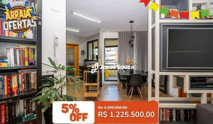 Apartamento com 4 dormitórios à venda, 134 m² por R$ 1.225.500,00 - Juvevê - Curitiba/PR