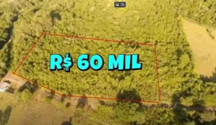 [113918] CHACRINHA ESCRITURADA COM LUZ E BOAS ESTRADAS EM SANTO ANTÔNIO DA PAT 1,5 HECTARES