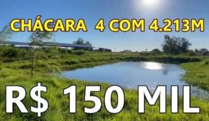 [97211]  CHÁCARA Nº 4 COM QUATRO AÇUDES, POMAR, VEGETAIS E FIBRA ÓTICA EM SANTO ANTÔNIO DA PATRULHA