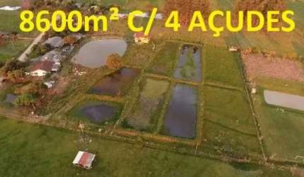 [85737]  CHÁCARA COM QUATRO AÇUDES EM SANTO ANTÔNIO DA PATRULHA