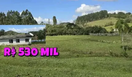 [590]CHÁCARA EM SANTO ANTÔNIO DA PATRULHA 6HA COM CASA, GALPÃO, ESCRITURA, POMAR E AÇUDE