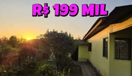 [603]MINI CHACRINHA ESCRITURADA COM CASA 3 QUARTOS, POMAR, JARDIM E POÇO ARTESIANO