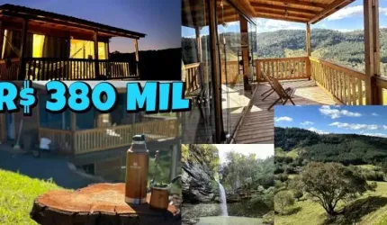 [780] Cabana Rústica em Igrejinha, 2,4 HA com uma bela vista