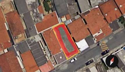 Terreno à venda na Rua Maria do Carmo Gomes, Jardim Santa Terezinha, Taboão da Serra, 138 m2 por R$ 245.000